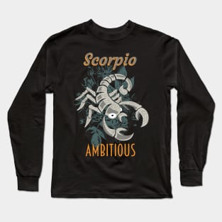 Scorpio sign of the zodiac Long Sleeve T-Shirt